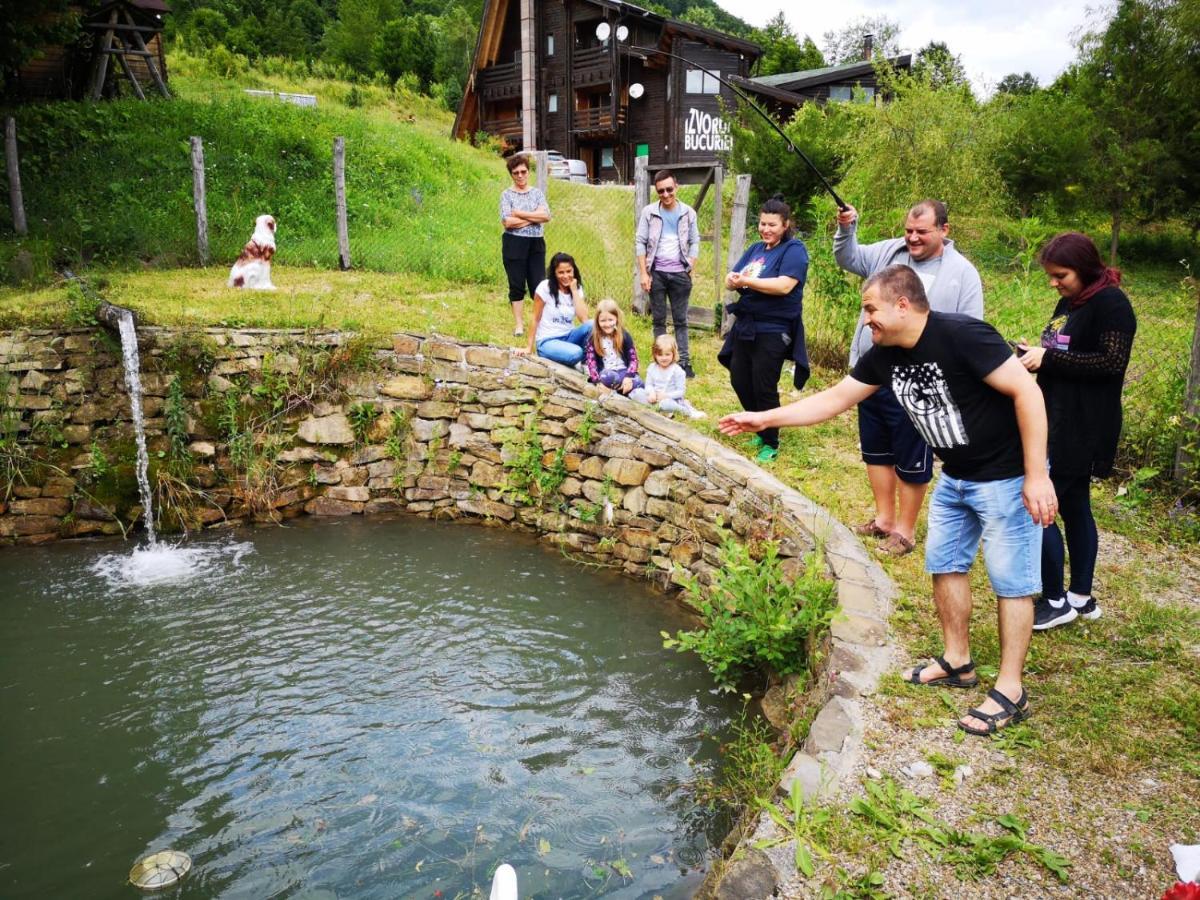 Pensiunea Izvorul Bucuriei Siriu Kültér fotó